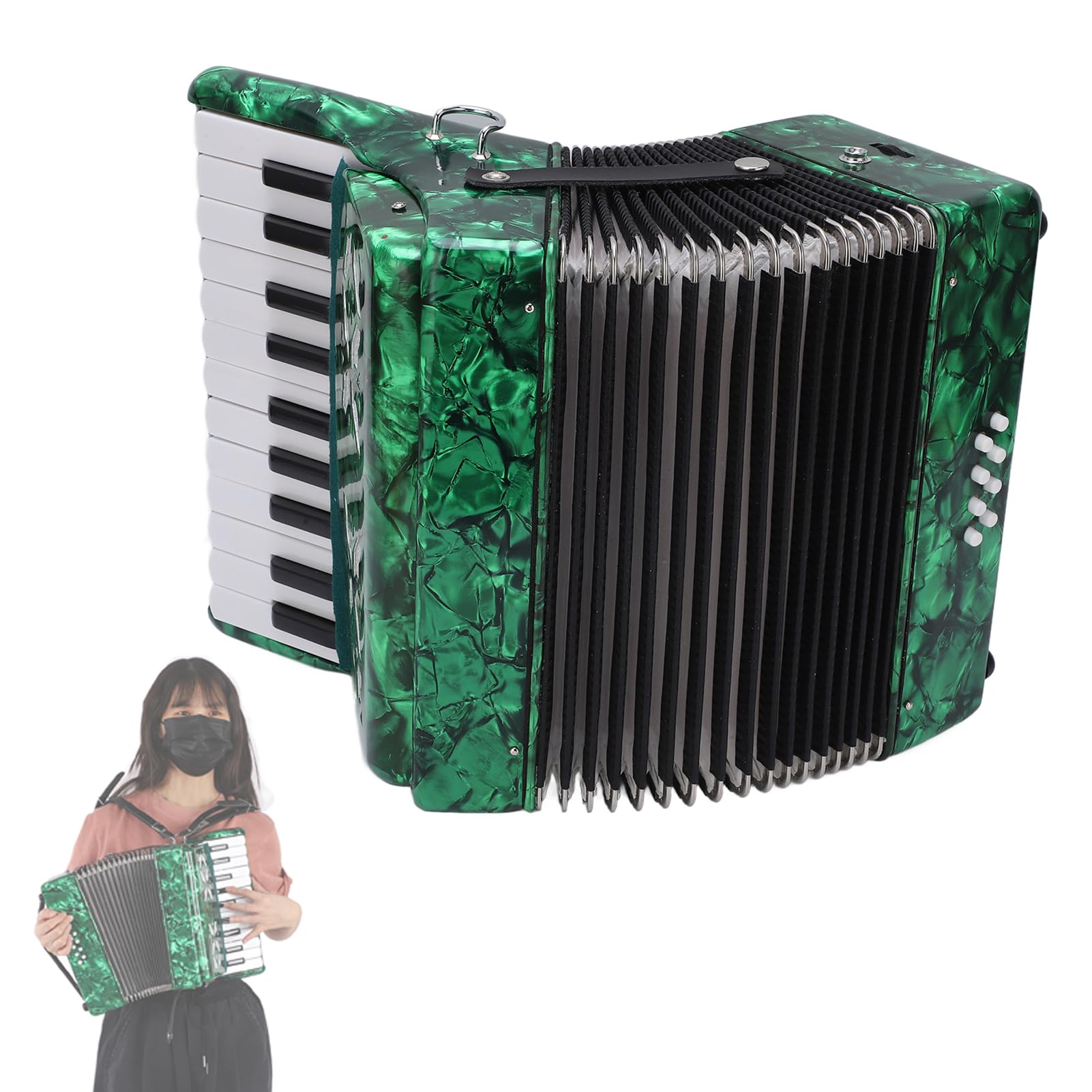 Professional Acordeones Para Adultos Acordeón 22 Keys 8 Bass Accordion ...