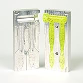 Soft Plastiс Lure Making Injection Fishing Mold Ned Bomb 3.25'' Two Cavity (CNC Aluminium)