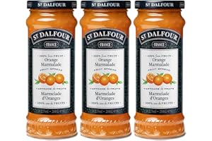 VALUBNDL: ST DALFOUR JAM SPREAD - Confiture Tartinade - Royale Jams 100 Percent from Fruits - No Added Sugar All Natural - Cu