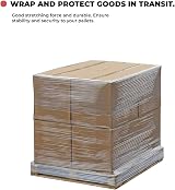 TPZ The Packaging Zone Multi Use Pallet Wrap 400mm x 250m 4 Rolls view 2