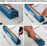 Youyijia 12" Heat Sealer Portable Plastic Bag Sealer Mylar PP Film Food Manual view 7