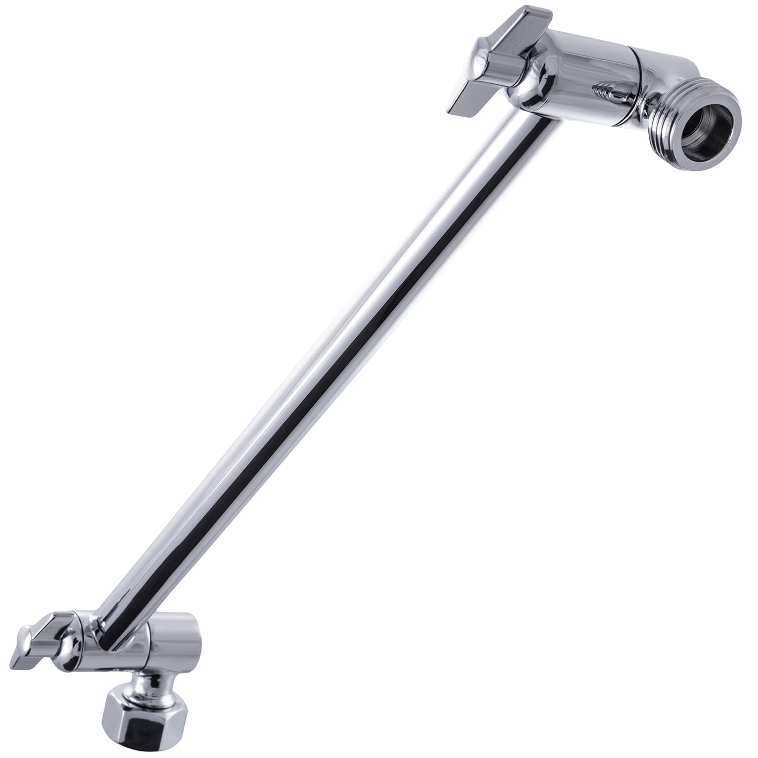 Adjustable Shower Arm Extension Brass With High Polished Chrome