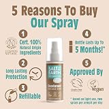 Salt Of The Earth Refillable Deodorant Spray Ginger & Jasmine 100ml view 2