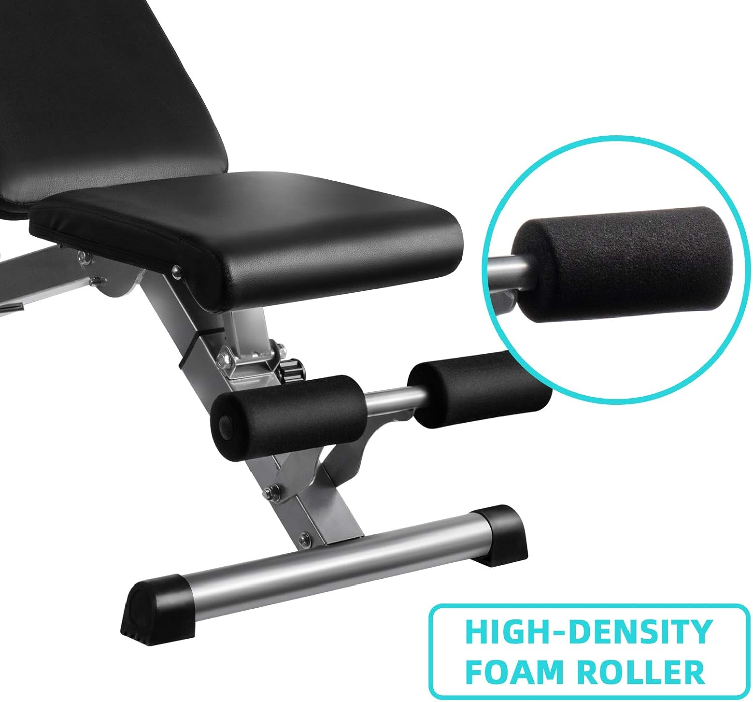 Adjustable Weight Bench, Utility Workout Bench for Home Strength Training, Flat Incline Decline Exercise Workout Bench for Home Gym : Sports & Outdoors