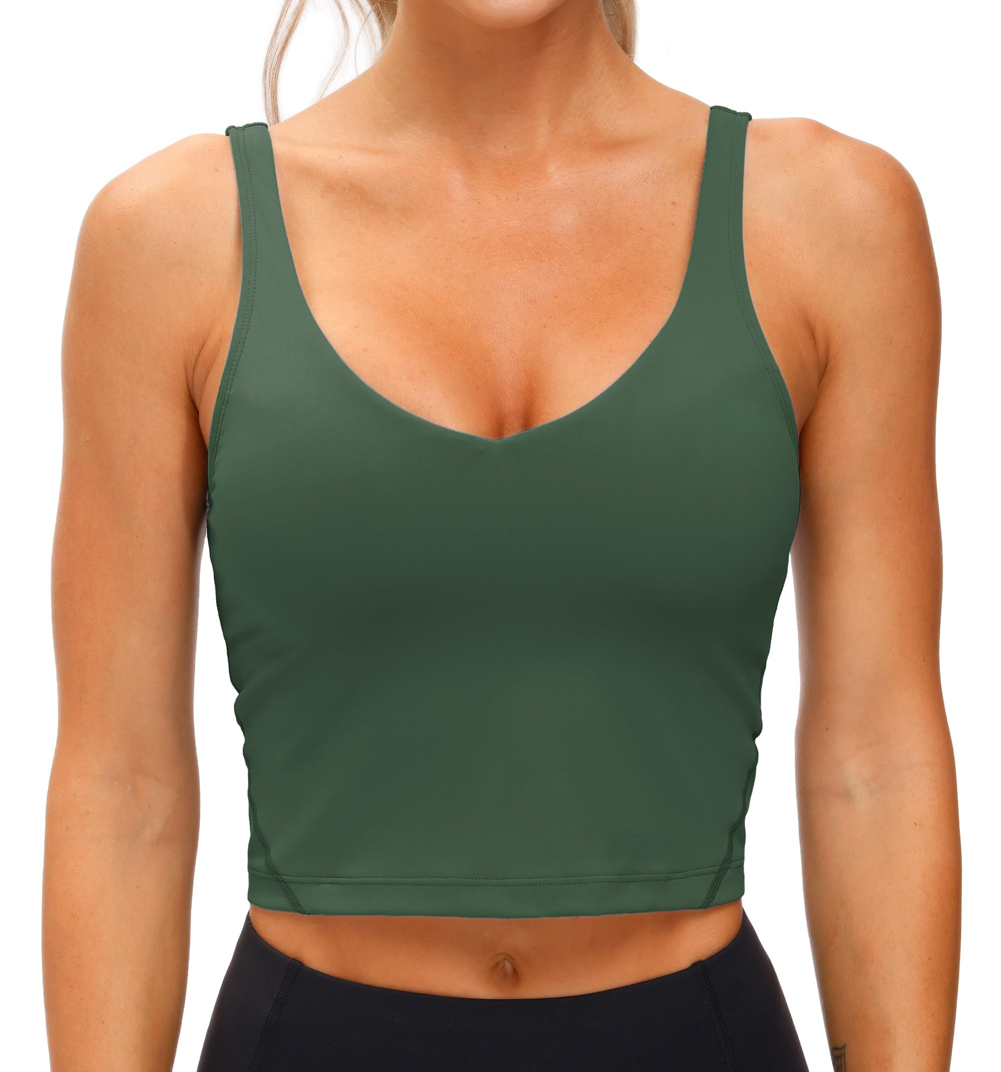 Women’s Longline Sports Bra Wirefree Padded