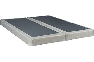 SPINAL SOLUTION Spring Solution Hollywood Collection Fully Assembled Split Coil Box Spring for Mattress, Queen Suze,