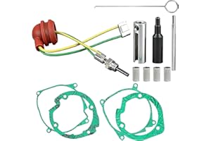 Diesel Heater Glow Plug Repair Kit, 12V/24V 2KW 5KW 8KW Parking Diesel Heater Repair Kit with Filter for Car Truck Boat Heate