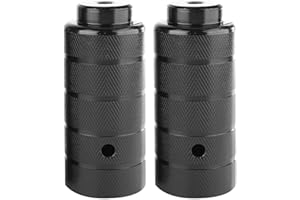 CYRANK 2pcs Bike Pegs, Steel Bike Pegs for Mountain Bike Bicycle Foot Pegs Anti-Skid Foot Bicycle Pegs Cycling Rear Stunt Pegs