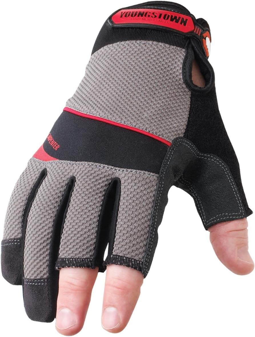 Caulfield E22057 Carpenters Plus Glove, Large