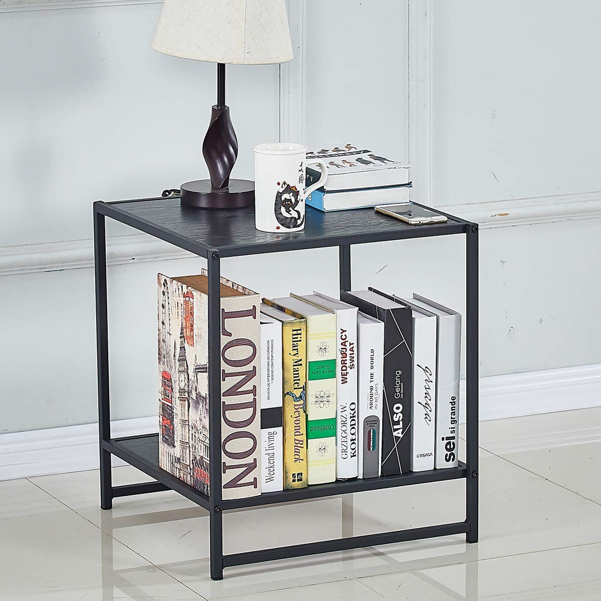 Lankou 18 2 Inch Square Side End Table N Buy Online In China At Desertcart
