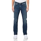 BOSS, Delaware Slim Fit Stretch Jeans, Niagara Mist, 3032