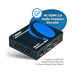 OREI 4K HDMI Audio Decoder Extractor, Downmix Audio