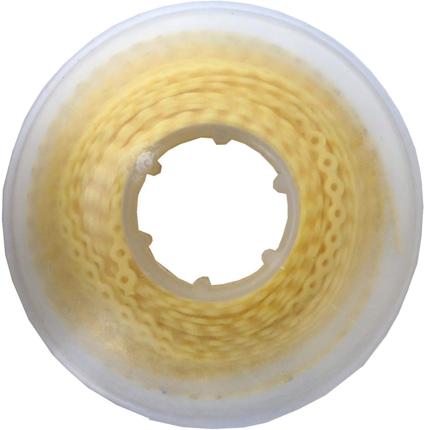 1 Piece Orthodontic Ultra Power Continuous Chain Dental Elastic Made in USA Yellow