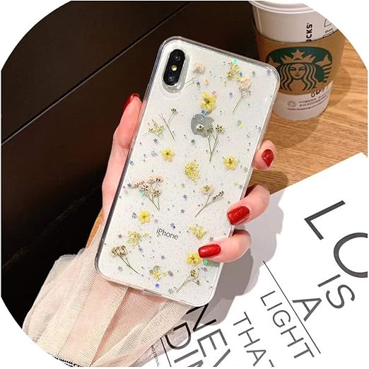 Amazon 3dビビッドチョコレートクッキークリア電話ケースfor Iphone 11 Pro最大xr Xs最大x 6 6s 7 8プラスシリコーン高級ソフトバックカバーキャップ For Iphone X Yellow Floral 家電 カメラ オンライン通販