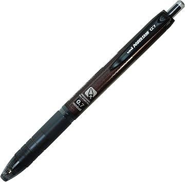 Amazon Com Uni Power Tank Smart Series Ballpoint Pen 0 7 Mm Brown Body Rollerball Pens Office Products