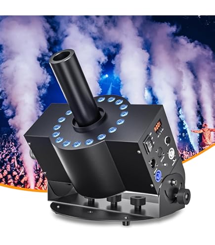 Amazon.com: LED CO2 Jet Machine, LCD Display Stage Fog Machine