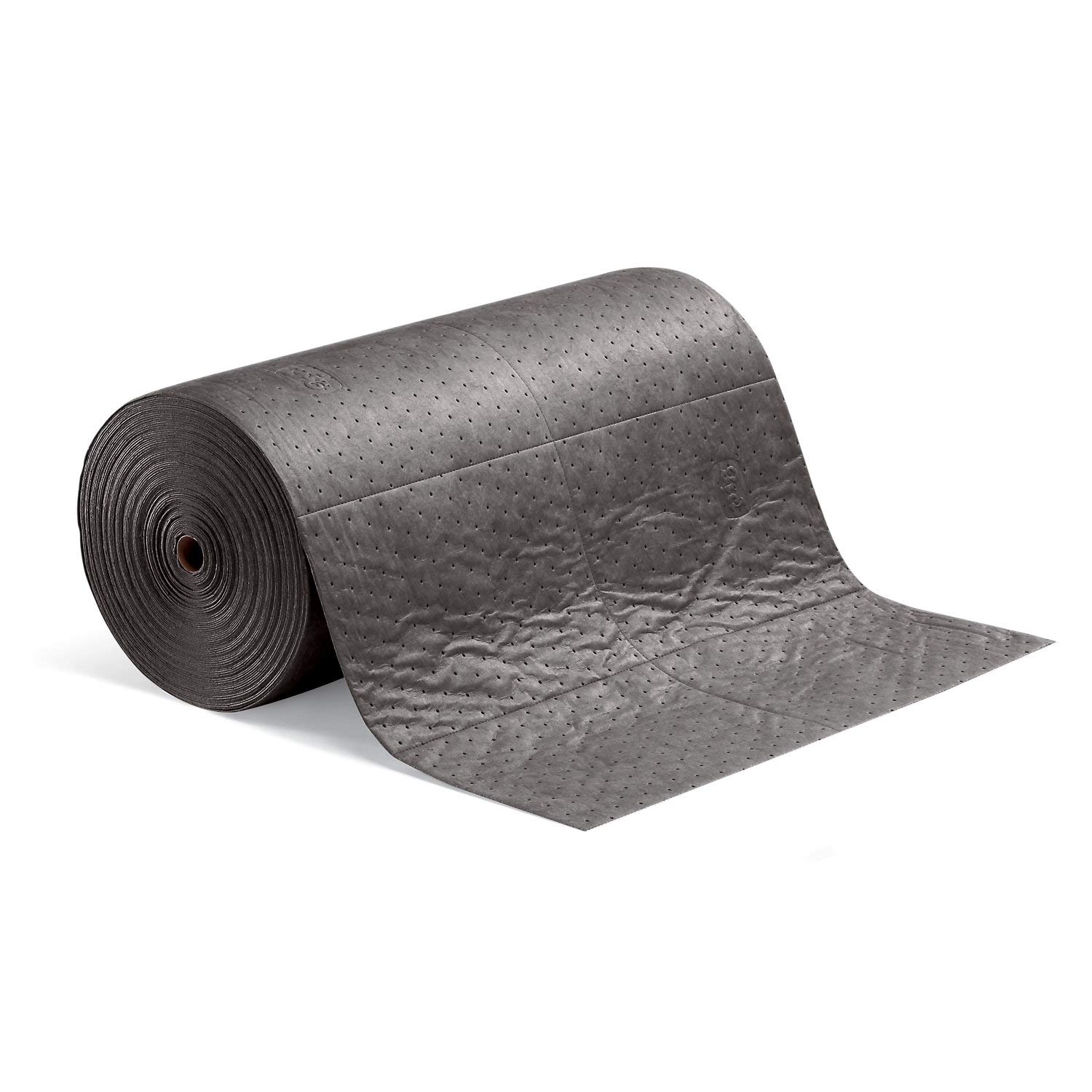 Heavy Duty PIG Absorbent Mat Roll MAT153 | New Pig's Original Gray Mat Roll | Oil Absorbent Pads | PIG Mat Roll | Absorbs up to 30 Gallons | 30" x 150': Industrial & Scientific