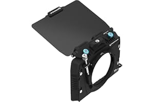 KONDOR BLUE | Matte Box Base Kit | Can Hold a Single 4x5 Filter in The Front-Loaded Holder, Made from Premium Materials/finis
