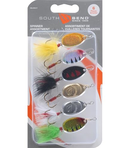 South Bend Lunker Spinner Kit | Fishing Accessories for Saltwater & Freshwater