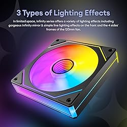 Okinos, 6 Pack RGB Fans, Infinity Mirror, Cable