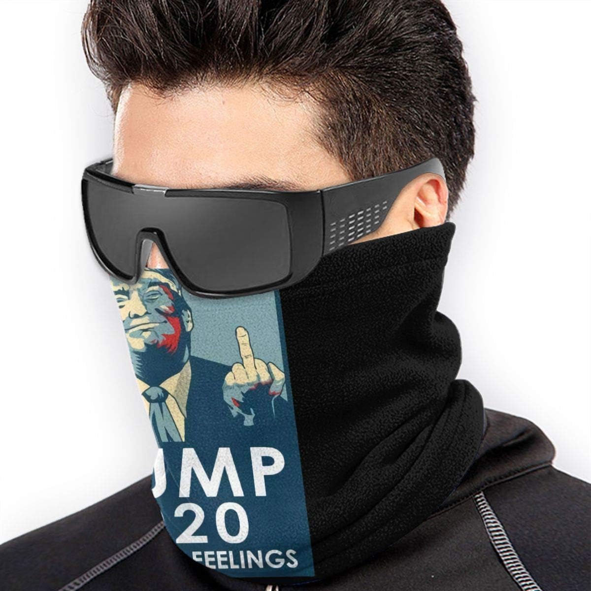 Donald Trump Warm Comfortable Dustproof Sports Breathable Face Shield Seamless Bandana Scarf UV Sport Balaclavas: Clothing