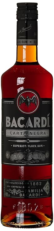 Bacardi Carta Negra Rum (1 x 0.7 l)