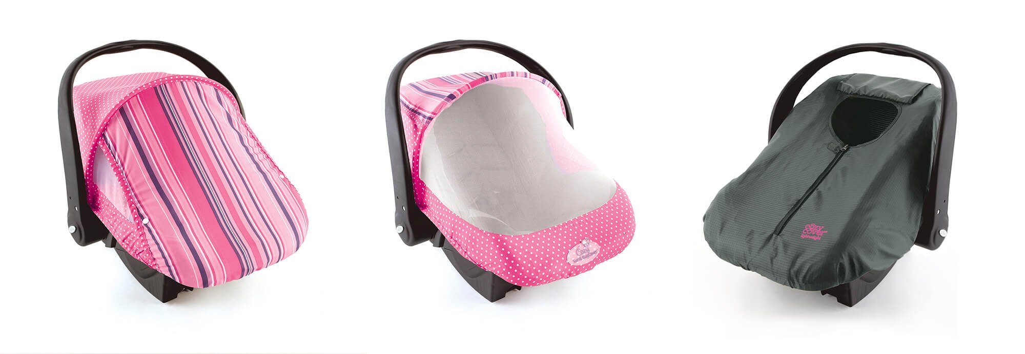 Cozy Combo Pack (Blue Stripe) ‘Sun & Bug Cover’ Plus