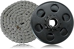 caqeg Centrifugal Clutch Engine 212CC 3/4" Bore with 5FT #35 Chain 12 Tooth 12T Compatible for Go Karts Mini Bike Replace Parts Minibike Lawnmower Fun Kart Engine