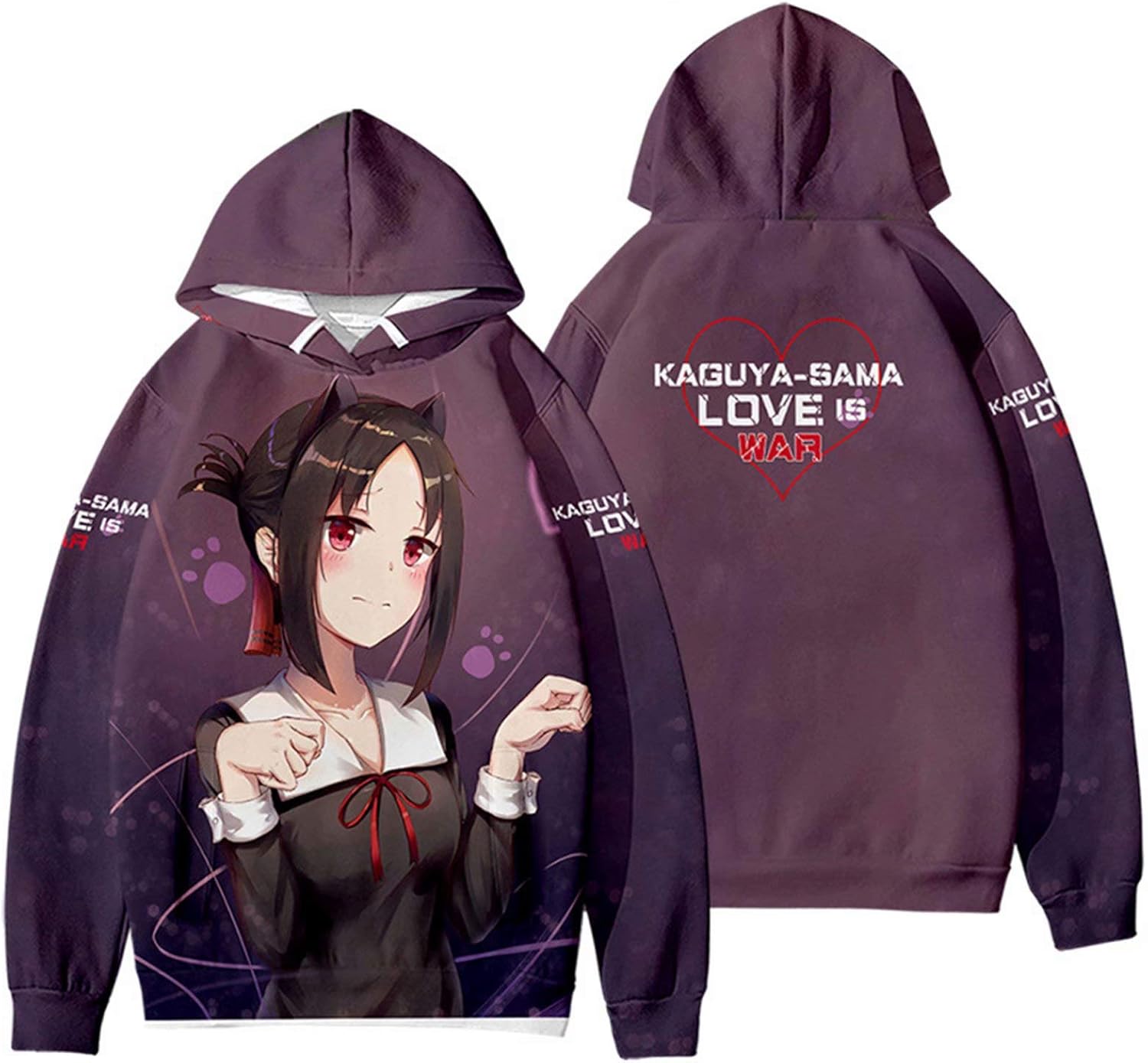 Kaguya Sama Love is War Hoodie KaguyaSama Love is War Chika Merch