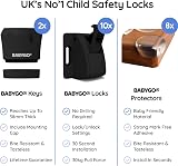 BABYGO Magnetic Child Safety Cupboard Locks 10 Locks 2 Keys Corner Protectors view 3