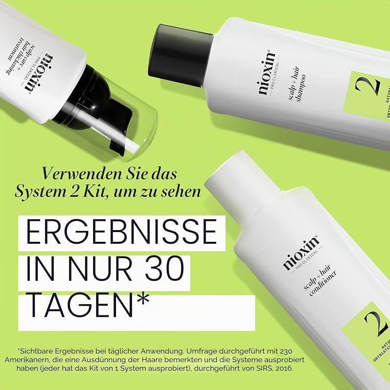 SYSTEM 2 Scalp + Hair stärkendes Shampoo (300ml)