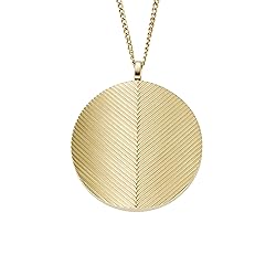 Fossil Women's Harlow Locket Collection Gold-Tone