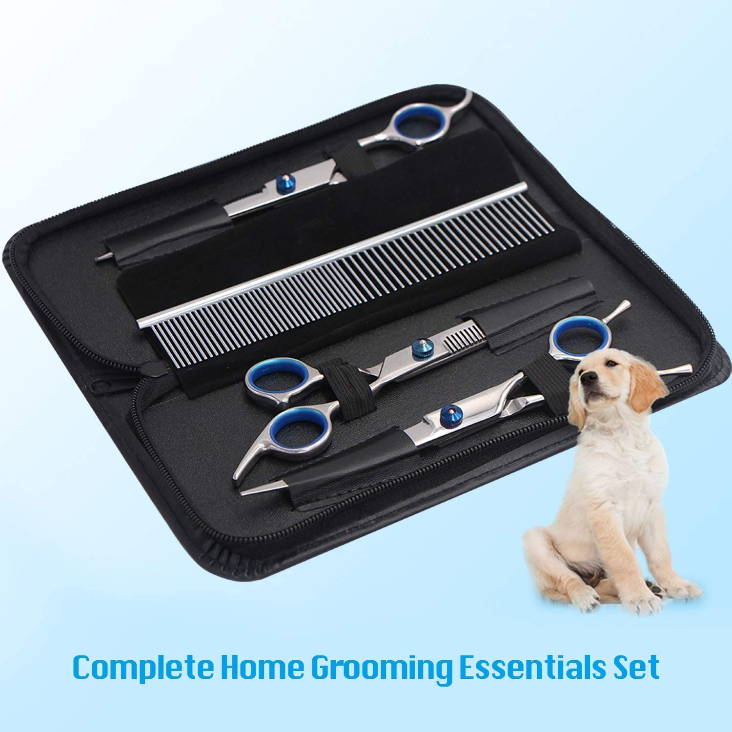 round dog grooming scissors