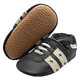 YIHAKIDS Baby Rubber Sole Shoes Boys Girls Infant