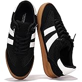 Project Cloud Genuine Leather Casual Sneakers for Women - Memory Foam Insoles Lace-Up Womens Shoes & Lightweight Women's Fashion Sneakers - Non-Slip Shoes for Women Footwear (Verdy)