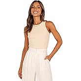 Petal & Pup Womens Ari Ribbed Tank Top