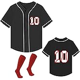 Yuji Itadori 10th Birthday Baseball Shirts for Boys 10 Year Old T-Shirt with Socks Kids Birthday Clothes