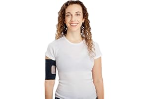 Care+Wear PICC Line Cover – Ultra-Grip PICC Line Sleeve for Upper or Lower Arm with Mesh Viewing Window, Provides Improved Comfort and Security for PICC Line Coverage