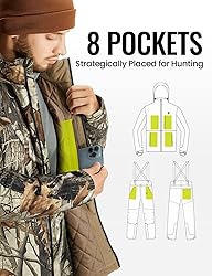 TIDEWE Hunting Clothes for Men with Face