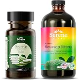 Serene Herbs Cleanse &amp; Daily Defense &ndash; Includes Soursop Bitters + 17-1 Capsules