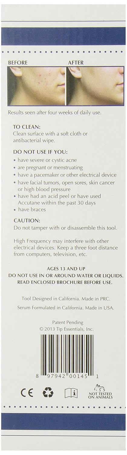 TEI SPA Oxyderm High Frequency Ozone Facial Tool: Beauty