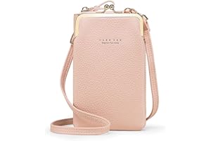 SUMGOGO Womens Crossbody Bag Cell Phone Shoulder Purse Card Wallet Handbag Satchel