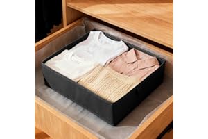 Clothing Storage Box, Fabric Foldable Organizer Box for Closet, Home and Travel, Storage Bin for Clothes and Accessories