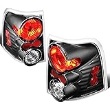 For 2002-2005 Ford Explorer Black Housing Altezza Style Tail Light Brake/Parking/Reverse Lamps