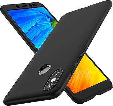 ORETECH Funda Xiaomi Redmi Note 5, Carcasa Redmi Note 5 Case Cover 360 Grados con [2 x Cristal Protector de Pantalla de Vidrio Templado][Ultra-Delgado] [Ligera] Funda para Xiaomi Redmi Note 5: Amazon.es: Electrónica