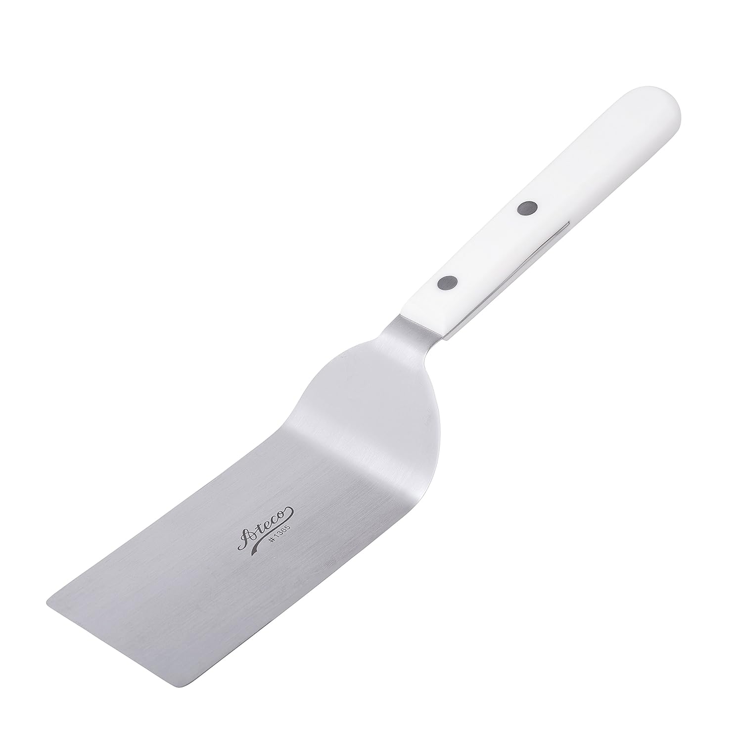 Ateco 1365 Cookie Spatula with 6 by 2.5-Inch Stainless Steel Blade, Plastic Handle, Dishwasher Safe