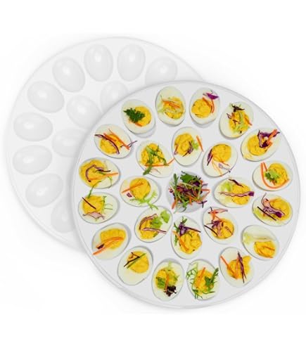 Deviled Egg Platter 2PACK, Deviled Egg Trays With 24 Taiwan | Ubuy