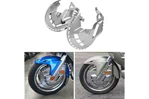 PEGSTREAMLINER Brake Rotor Covers With LED Ring Of Fire Fit For Honda Goldwing GL1800 2001-2017 F6B 2013-2017