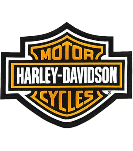 【HARLEY-DAVIDSON】L/S Tee バーアンドシールド 両面ロゴ Harley-Davidson® 5.5 in. Woven Winged Bar & Shield Logo