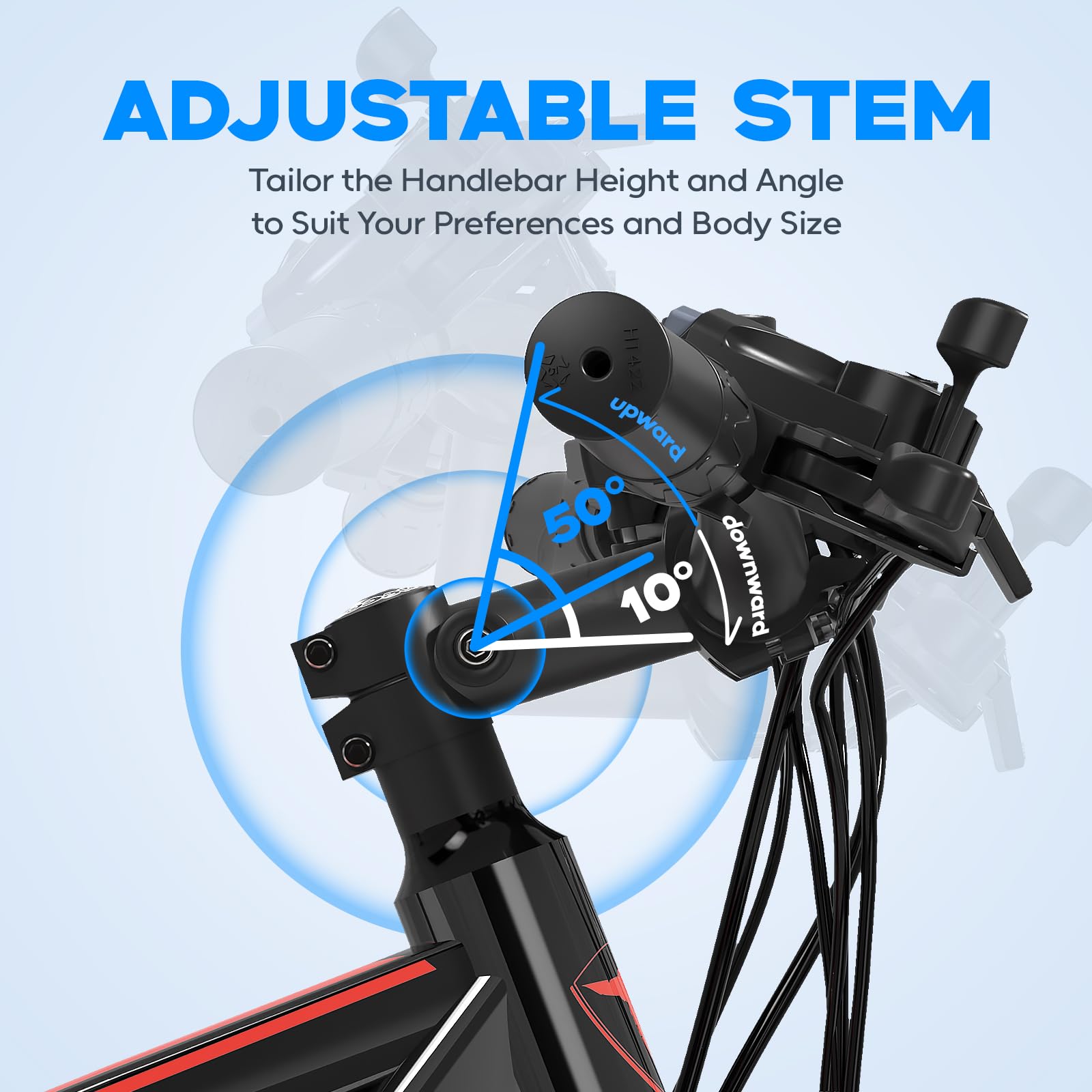 Totem Electric Bike for Adults, 26
